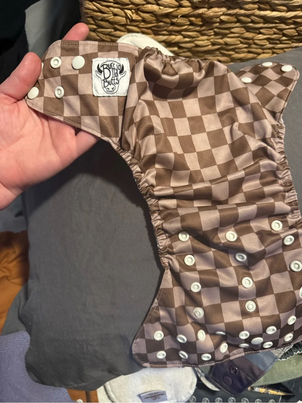 Lot of 7 cloth pocket diapers and 10 insert - great starter set!!!